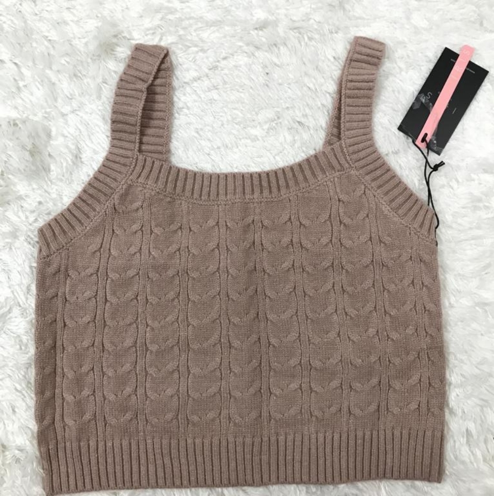 Iris tank top sweater with pants set